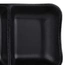 Elite Global Solutions 7 5/8" x 3 1/4" Rectangular Zen Tray - Melamine, Black (JW2071-B) thumbnail 5