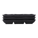 Elite Global Solutions 7 5/8" x 3 1/4" Rectangular Zen Tray - Melamine, Black (JW2071-B) thumbnail 7