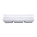Elite Global Solutions 7 5/8" x 3 1/4" Rectangular Zen Tray - Melamine, White (JW2071-W) thumbnail 7