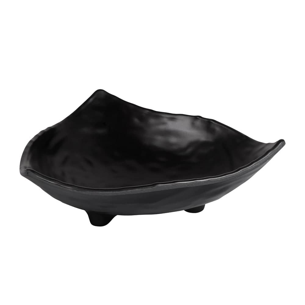 Elite Global Solutions 16 oz Triangular Melamine Bowl, Black (JW3008-B)