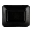 Elite Global Solutions 2 oz Melamine Sauce Dish - Melamine, Black/Red (JW3252T-BR) thumbnail 4