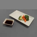 Elite Global Solutions 2 oz Melamine Sauce Dish - Melamine, Ebony/Sand (JW3252T-ES) thumbnail 7