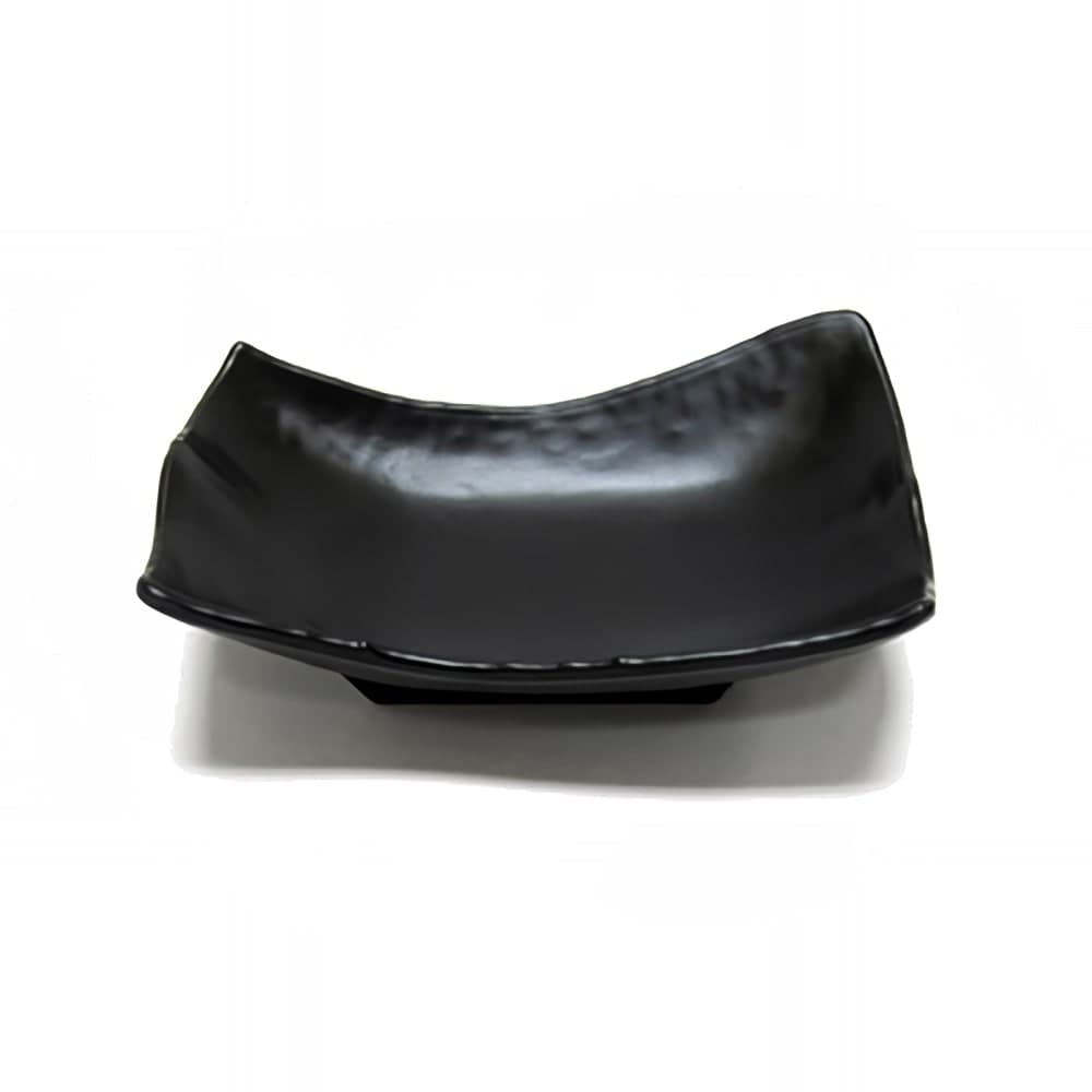 Elite Global Solutions Rectangular Serving Tray - 7 1/8"L x 4 3/4"W, Melamine, Black (JW4010-B)