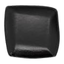 Elite Global Solutions 9 1/4" Square Melamine Dinner Plate, Black (JW4034-B) thumbnail 2