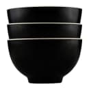Elite Global Solutions 12 oz Round Melamine Bowl, Ebony/Sand (JW452T-ES) thumbnail 6