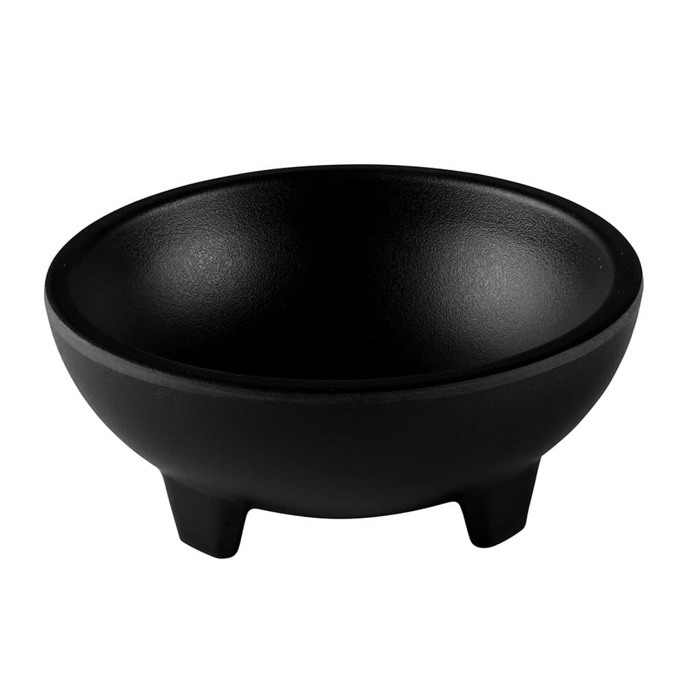 Elite Global Solutions 5 oz Melamine Ramekin - Melamine, Black (JW4-B)