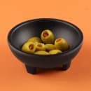 Elite Global Solutions 5 oz Melamine Ramekin - Melamine, Black (JW4-B) thumbnail 6