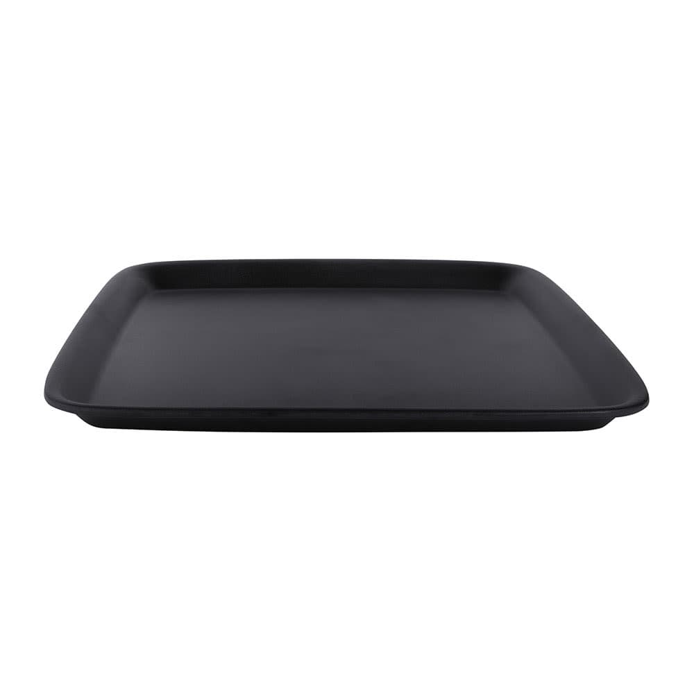 Elite Global Solutions 12" Square Zen Tray - Melamine, Black (JW5212-B)
