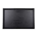 Elite Global Solutions 15 3/4" x 10 1/4" Rectangular Zen Tray - Melamine, Black (JW5216-B) thumbnail 2