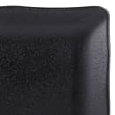 Elite Global Solutions 8 1/4" x 5 1/8" Rectangular Zen Tray - Melamine, Black (JW5408-B) thumbnail 5