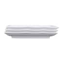 Elite Global Solutions 8 1/4" x 5 1/8" Rectangular Zen Tray - Melamine, White (JW5408-W) thumbnail 7