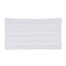 Elite Global Solutions 8 5/8" x 4 3/4" Rectangular Zen Tray - Melamine, White (JW5409-W) thumbnail 2