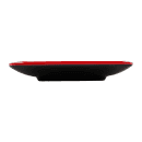 Elite Global Solutions 5" Square Melamine Plate, Black/Red (JW552T-BR) thumbnail 3