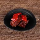 Elite Global Solutions 4 1/4" x 3 7/8" Oval Melamine Plate - Black (JW6003-B) thumbnail 6