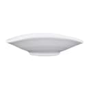 Elite Global Solutions 4 1/4" x 3 7/8" Oval Melamine Plate - White (JW6003-W) thumbnail 3