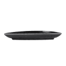 Elite Global Solutions Half Moon Serving Tray - 9 3/4"L x 6 1/4"W, Melamine, Black (JW6014-B) thumbnail 3