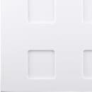 Elite Global Solutions 11" x 6 1/2" Rectangular Zen Ramekin Plate - Melamine, White (JW6TB-W) thumbnail 5