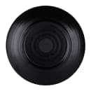 Elite Global Solutions 7 3/4" Round Melamine Salad Plate, Black (JW7007-B) thumbnail 4