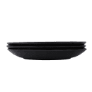 Elite Global Solutions 8 1/2" Round Melamine Salad Plate, Black (JW7008-B) thumbnail 7