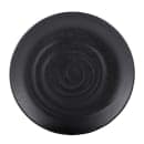 Elite Global Solutions 10" Round Melamine Dinner Plate, Black (JW7010-B) thumbnail 2