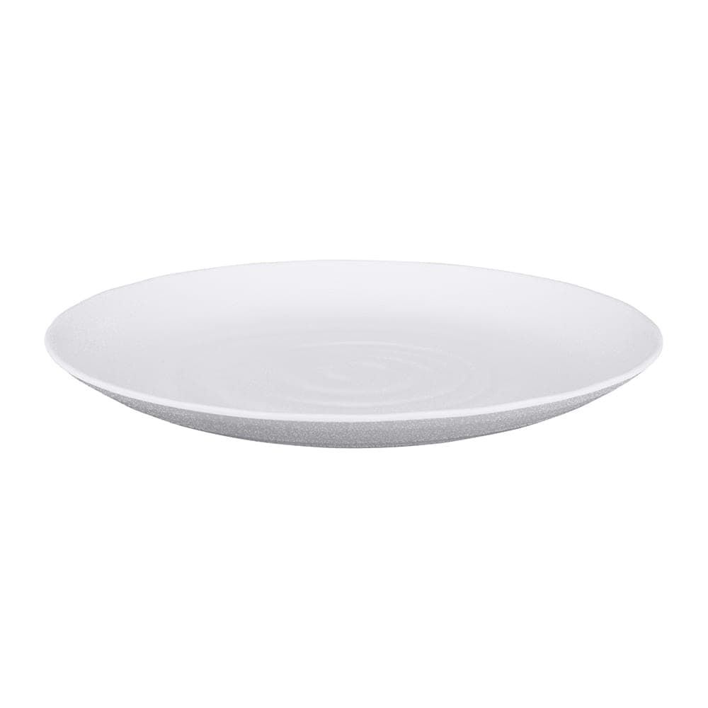 Elite Global Solutions 10" Round Melamine Dinner Plate, White (JW7010-W)
