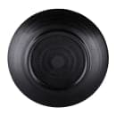 Elite Global Solutions 11" Round Melamine Dinner Plate, Black (JW7011-B) thumbnail 4