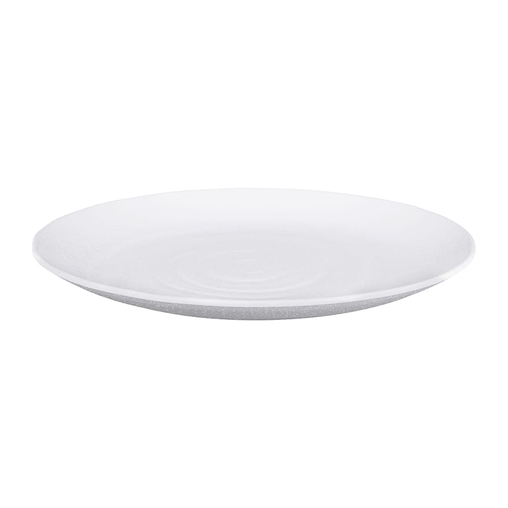 Elite Global Solutions 11" Round Melamine Dinner Plate, White (JW7011-W)