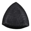 Elite Global Solutions 12" Triangular Zen Platter- Melamine, Black (JW7012-B) thumbnail 2