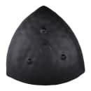 Elite Global Solutions 12" Triangular Zen Platter- Melamine, Black (JW7012-B) thumbnail 4