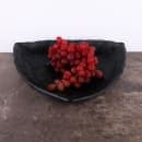 Elite Global Solutions 12" Triangular Zen Platter- Melamine, Black (JW7012-B) thumbnail 6