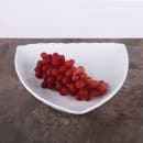 Elite Global Solutions 12" Triangular Zen Platter - Melamine, White (JW7012-W) thumbnail 6