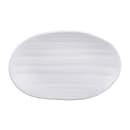 Elite Global Solutions 7 1/4" x 4 1/2" Oval Melamine Salad Plate - White (JW7307-W) thumbnail 2