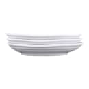 Elite Global Solutions 7 1/4" x 4 1/2" Oval Melamine Salad Plate - White (JW7307-W) thumbnail 7
