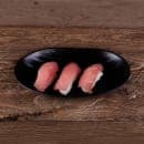 Elite Global Solutions 8" x 5 1/8" Oval Melamine Salad Plate - Black (JW7308-B) thumbnail 6