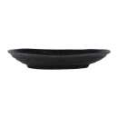 Elite Global Solutions 9" x 5 3/4" Oval Melamine Dinner Plate - Black (JW7309-B) thumbnail 3