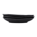Elite Global Solutions 9" x 5 3/4" Oval Melamine Dinner Plate - Black (JW7309-B) thumbnail 7