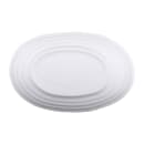 Elite Global Solutions 9" x 5 3/4" Oval Melamine Dinner Plate - White (JW7309-W) thumbnail 4