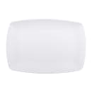 Elite Global Solutions 12 1/4" x 8 1/2" Rectangular Zen Platter - Melamine, White (JW7312-W) thumbnail 2