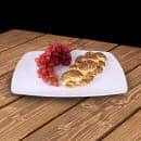 Elite Global Solutions 15" x 11 3/8" rectangular Zen Trays - Melamine, White (JW7315-W) thumbnail 6