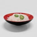 Elite Global Solutions 44 oz Round Melamine Bowl, Black/Red (JW92T-BR) thumbnail 7