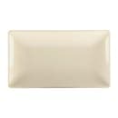 Elite Global Solutions Rectangular Melamine Dinner Plate - 9" x 5", Ebony/Sand (JW952T-ES) thumbnail 2