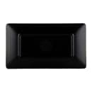 Elite Global Solutions Rectangular Melamine Dinner Plate - 9" x 5", Ebony/Sand (JW952T-ES) thumbnail 4