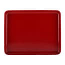 Elite Global Solutions Lid for Karma Bento Box - 11 1/4" x 8 3/4", Melamine, Black/Red (JWL11852T-BR) thumbnail 2