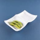 Elite Global Solutions 5 5/8" x 3 3/8" Rectangular Zen Tray - Melamine, White (JWT58-W) thumbnail 7