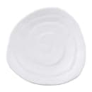 Elite Global Solutions 4 5/8" Triangular Melamine Plate, White (JWT63-W) thumbnail 2