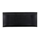 Elite Global Solutions 9" x 3 3/4" Rectangular Zen Tray - Melamine, Black (JWTR19-B) thumbnail 2