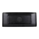 Elite Global Solutions 9" x 3 3/4" Rectangular Zen Tray - Melamine, Black (JWTR19-B) thumbnail 4