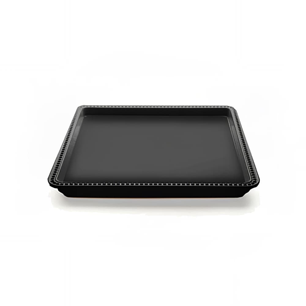 Elite Global Solutions 10" Square Serving Tray - Melamine, Black (M1010SQ-B)