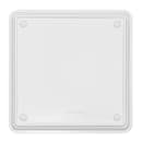 Elite Global Solutions 10" Square Serving Tray - Melamine, White (M1010SQ-NW) thumbnail 3