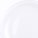 Elite Global Solutions 10" Round Olympus Platter - Melamine, White (M10118R-W) thumbnail 5